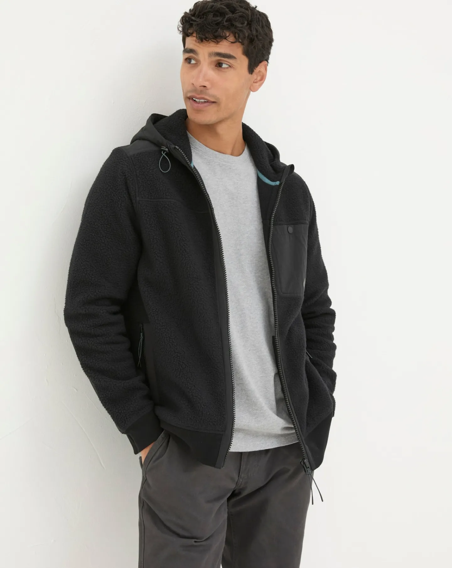 FatFace Dalton Fleece Zip Hoody