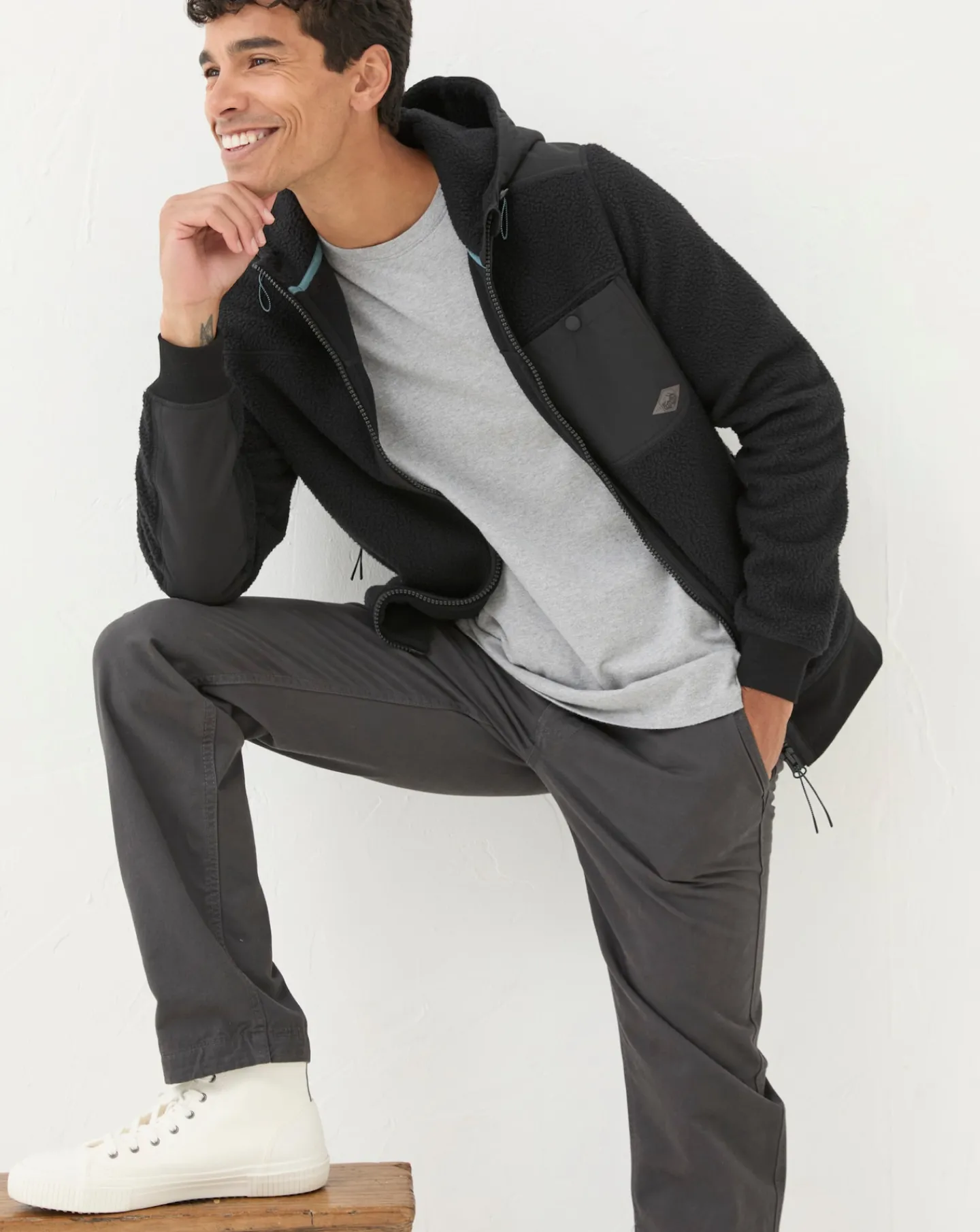 FatFace Dalton Fleece Zip Hoody