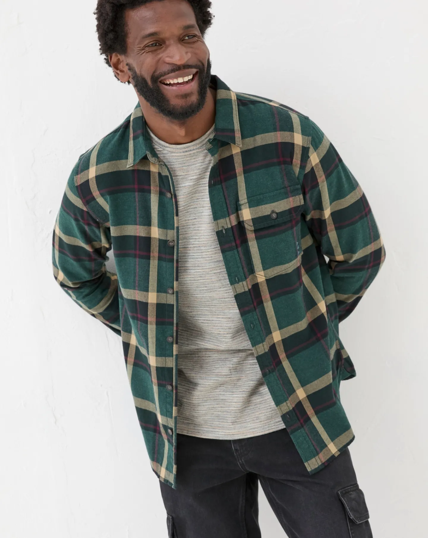 FatFace Dark Sky Check Shirt
