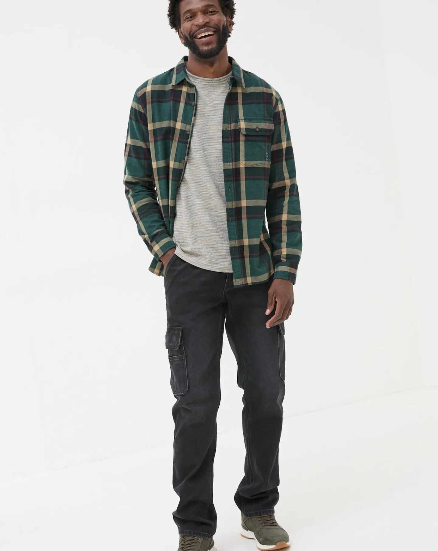 FatFace Dark Sky Check Shirt
