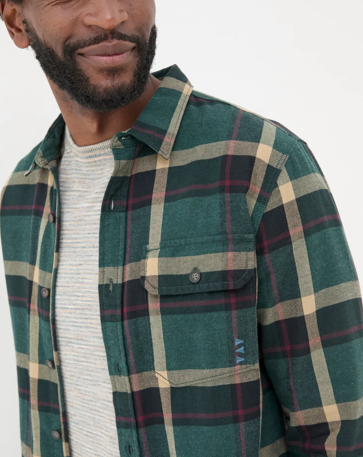 FatFace Dark Sky Check Shirt
