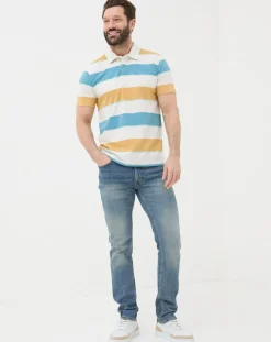 FatFace Hastings Stripe Polo