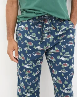 FatFace Jeep Print Pyjama Bottoms