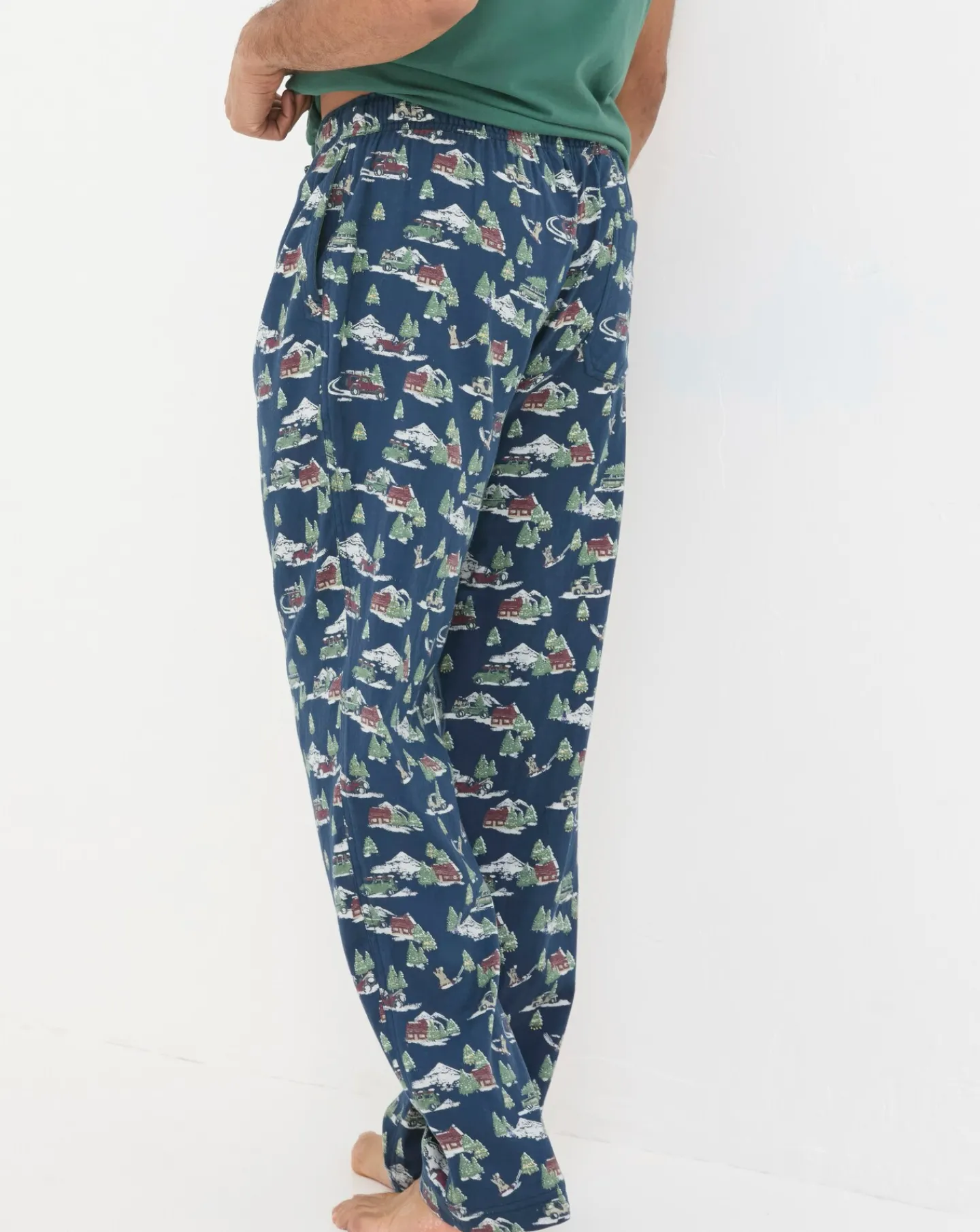 FatFace Jeep Print Pyjama Bottoms