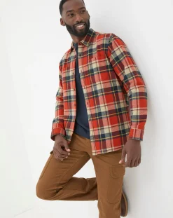 FatFace Long Sleeve Blake Check Shirt