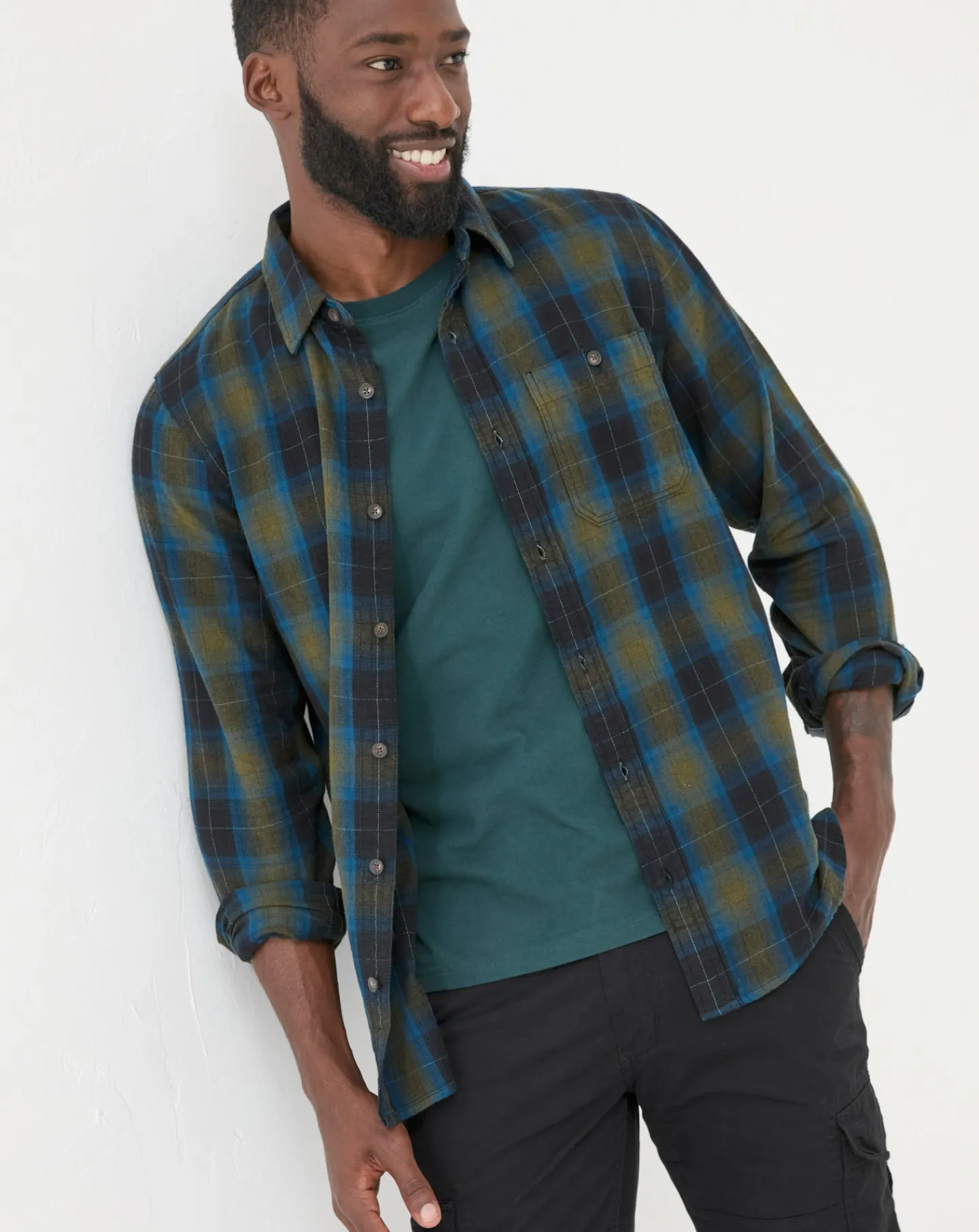 FatFace LS Kent Check Shirt