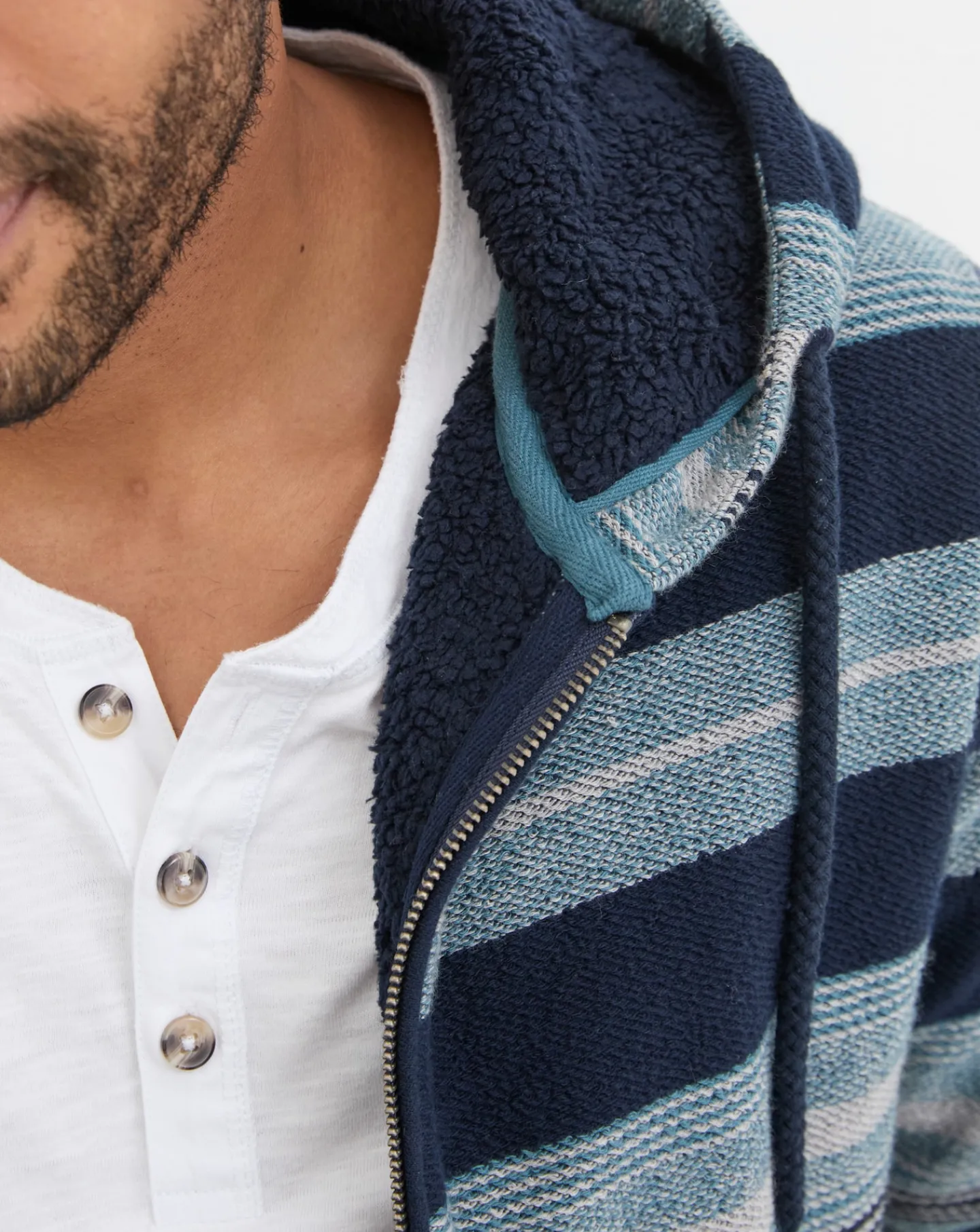 FatFace Trescowe Fleece Zip Through