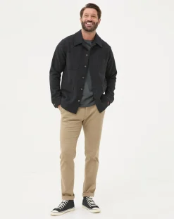 FatFace Wool Check Worker Jacket