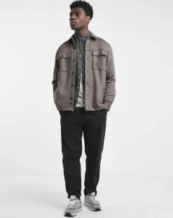 Jacamo Faux Suede Shacket