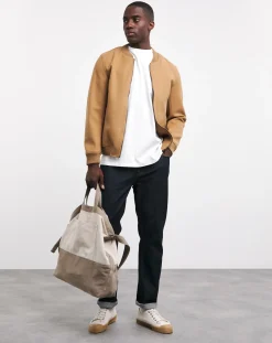 Jacamo Faux Wool Bomber Jacket