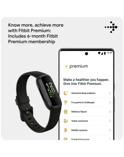 Fitbit Inspire 3 Fitness Tracker - Midnight Zen