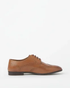 Jacamo Formal Leather Brogue Extra Wide