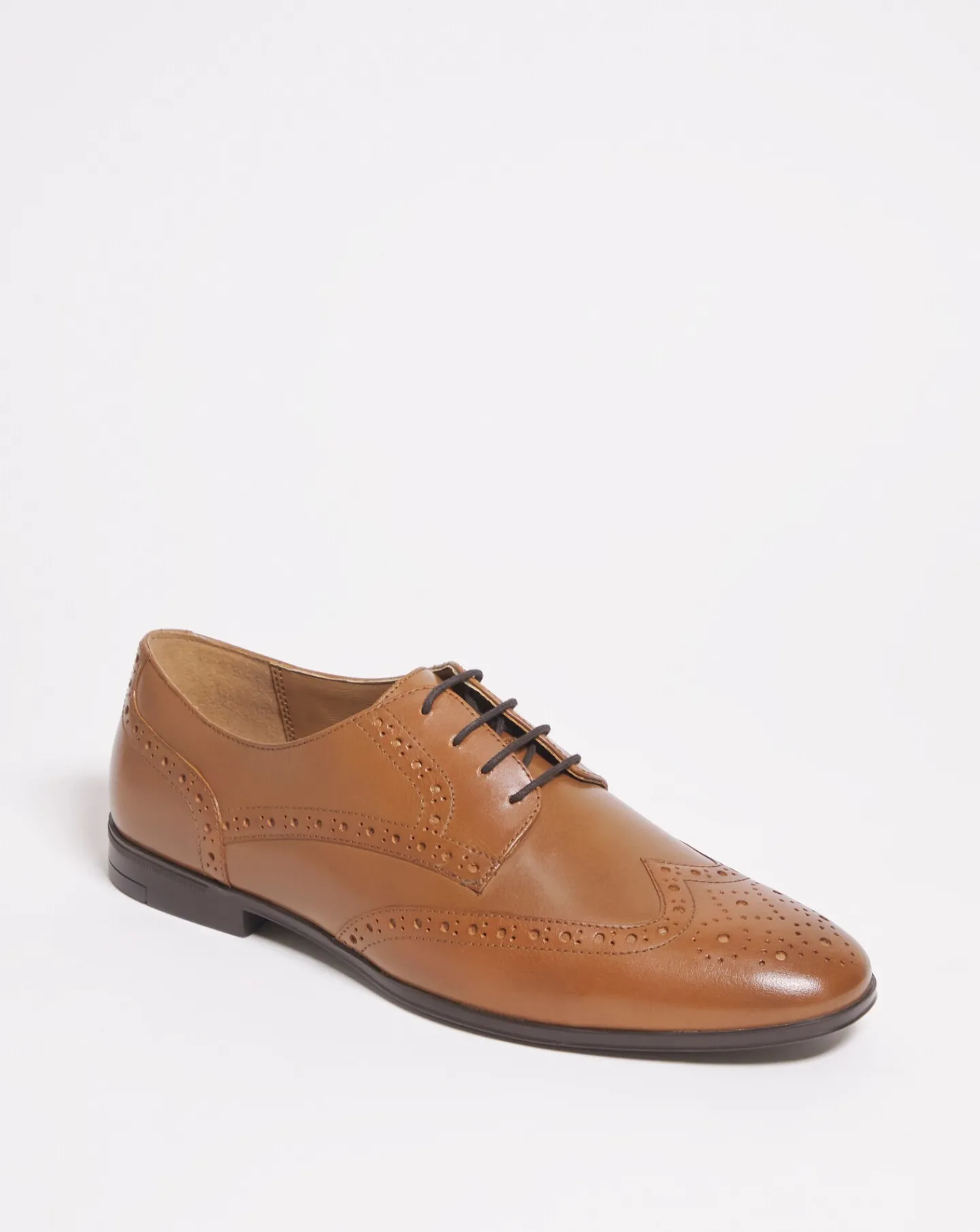 Jacamo Formal Leather Brogue Wide