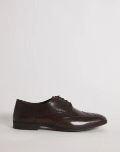 Jacamo Formal Leather Brogue Wide