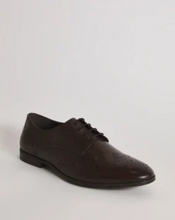 Jacamo Formal Leather Brogue Wide