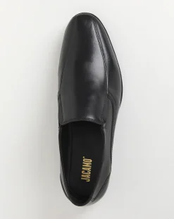 Jacamo Formal Leather Slip On Wide