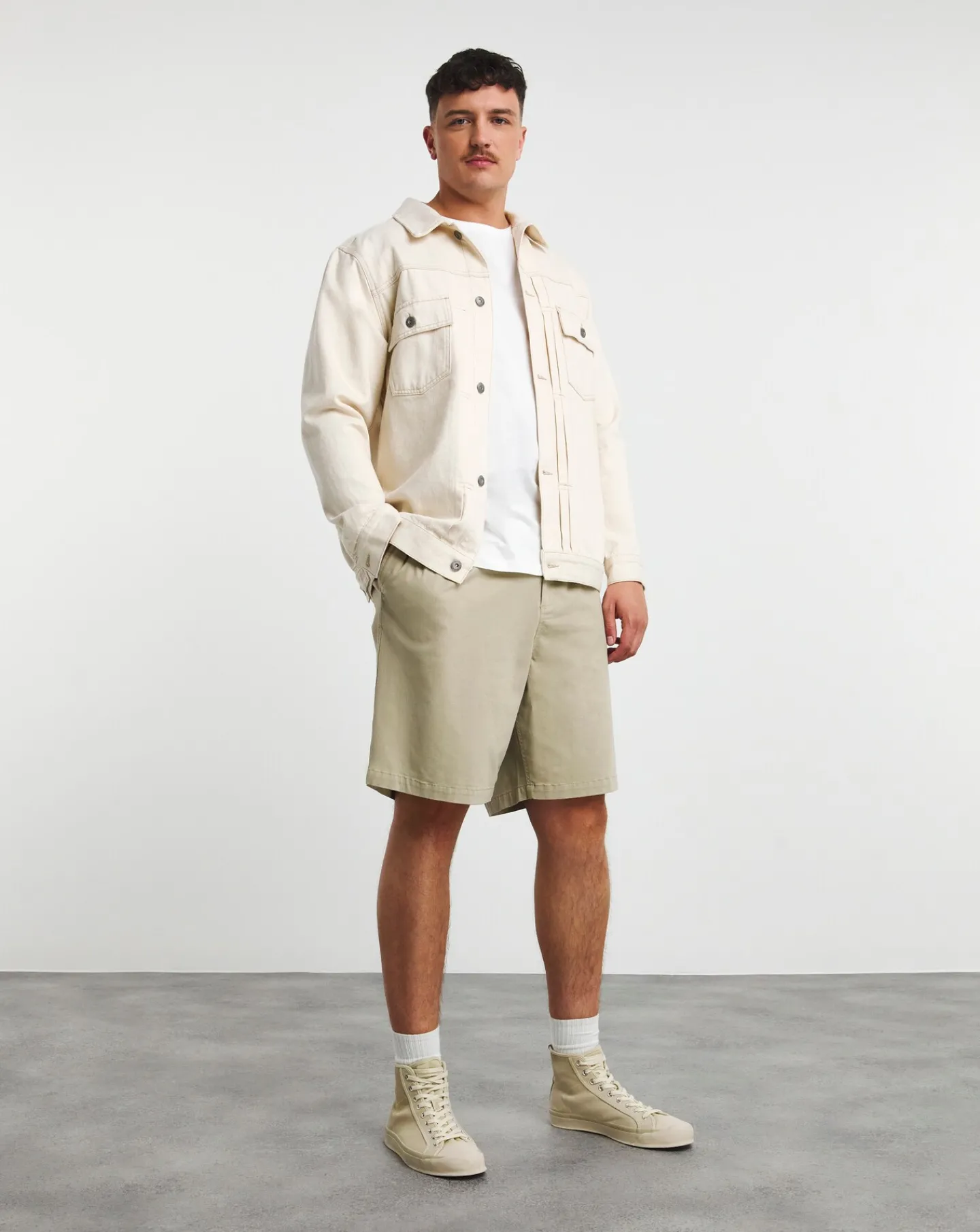 Jacamo Full Elasticated Comfort Chino Short