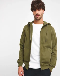 Jacamo Full Zip Hooded Sweat Long