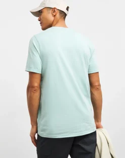 Jacamo Garment Dyed Embroidered T-Shirt Long