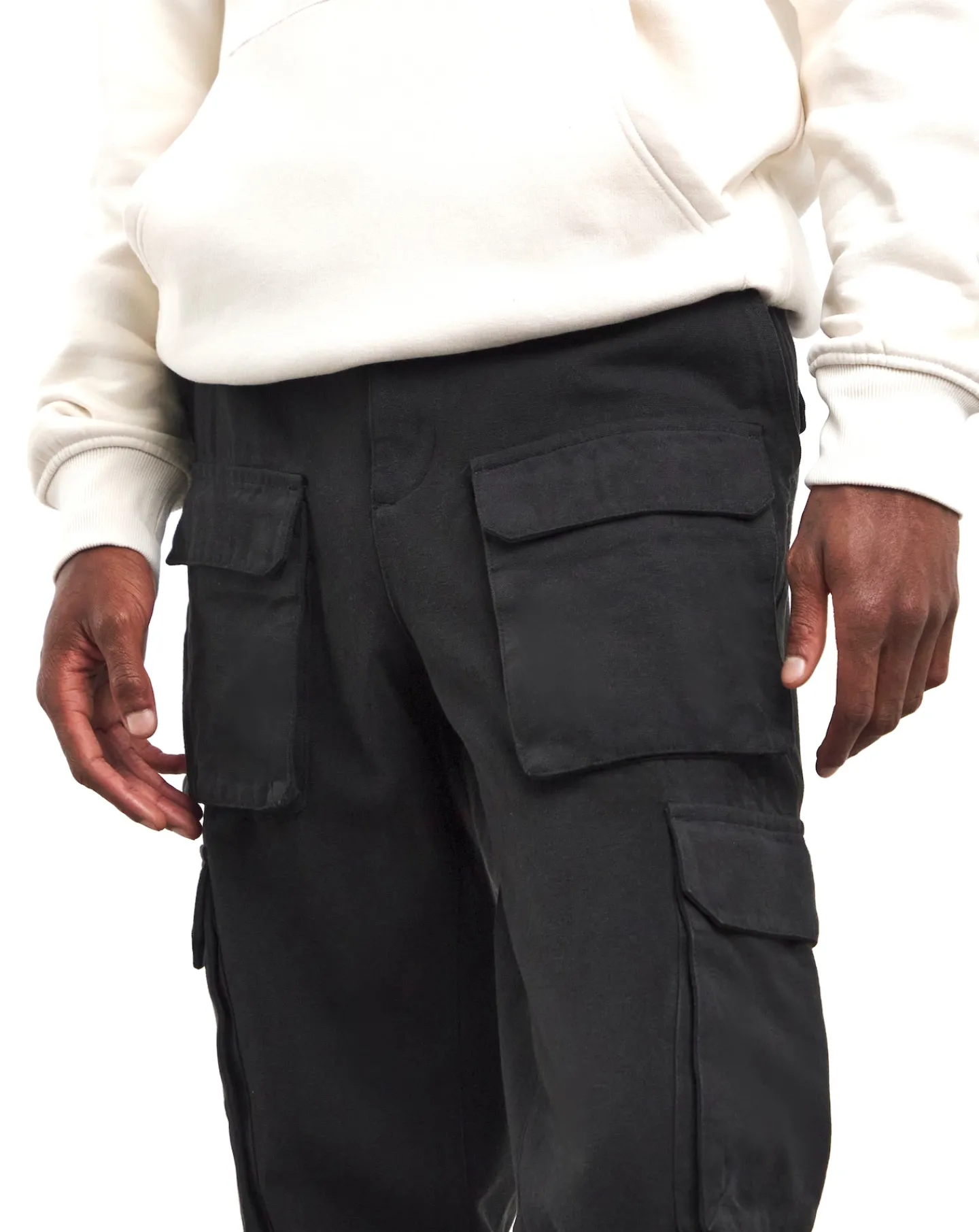 Jacamo Garment Dyed Multi Pocket Cargo