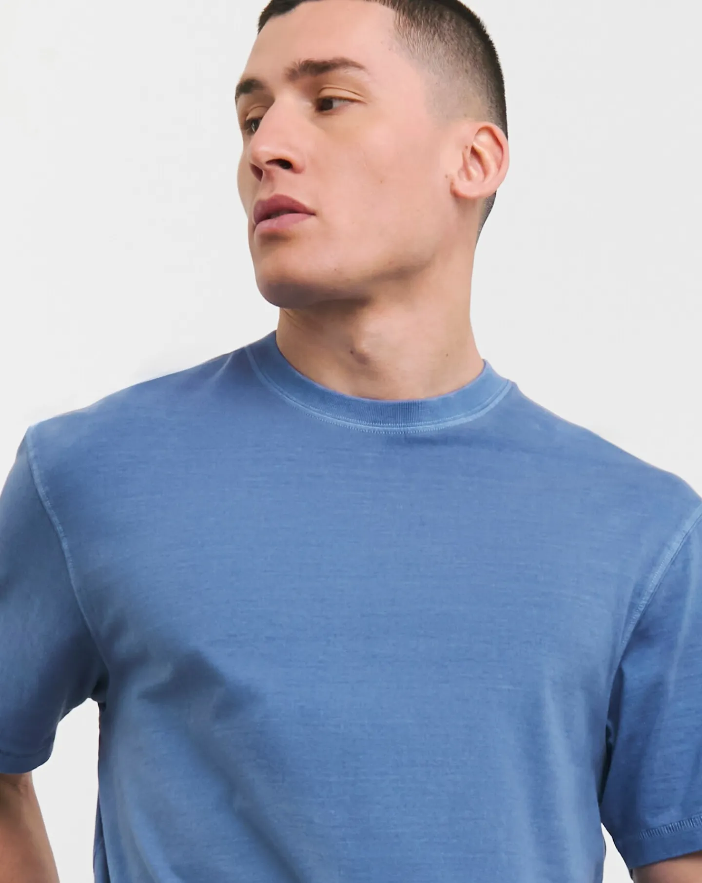 Jacamo Garment Dyed Relaxed Fit T-Shirt