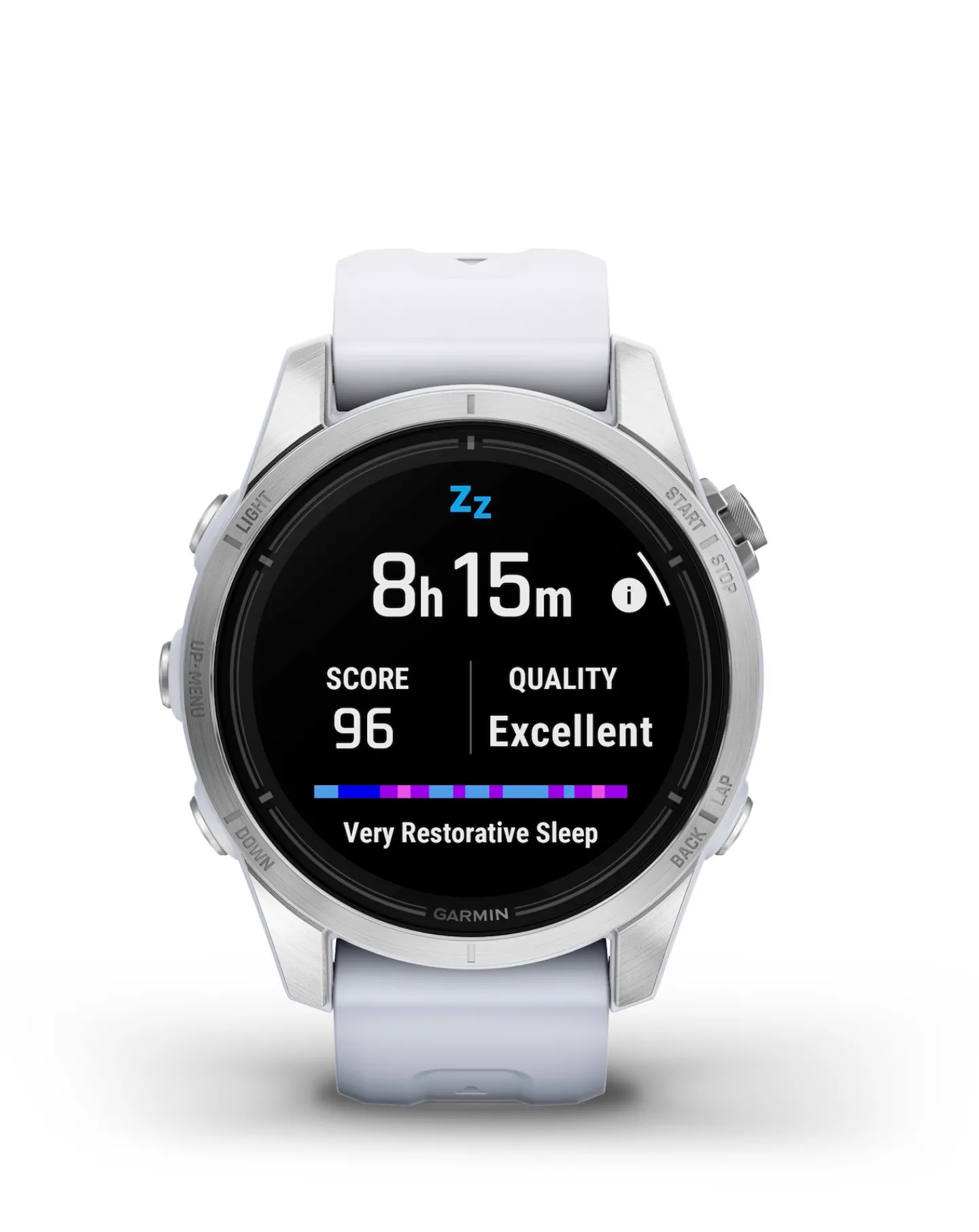Garmin Epix Pro (Gen 2) 42mm Smart Watch - Silver with stone Band