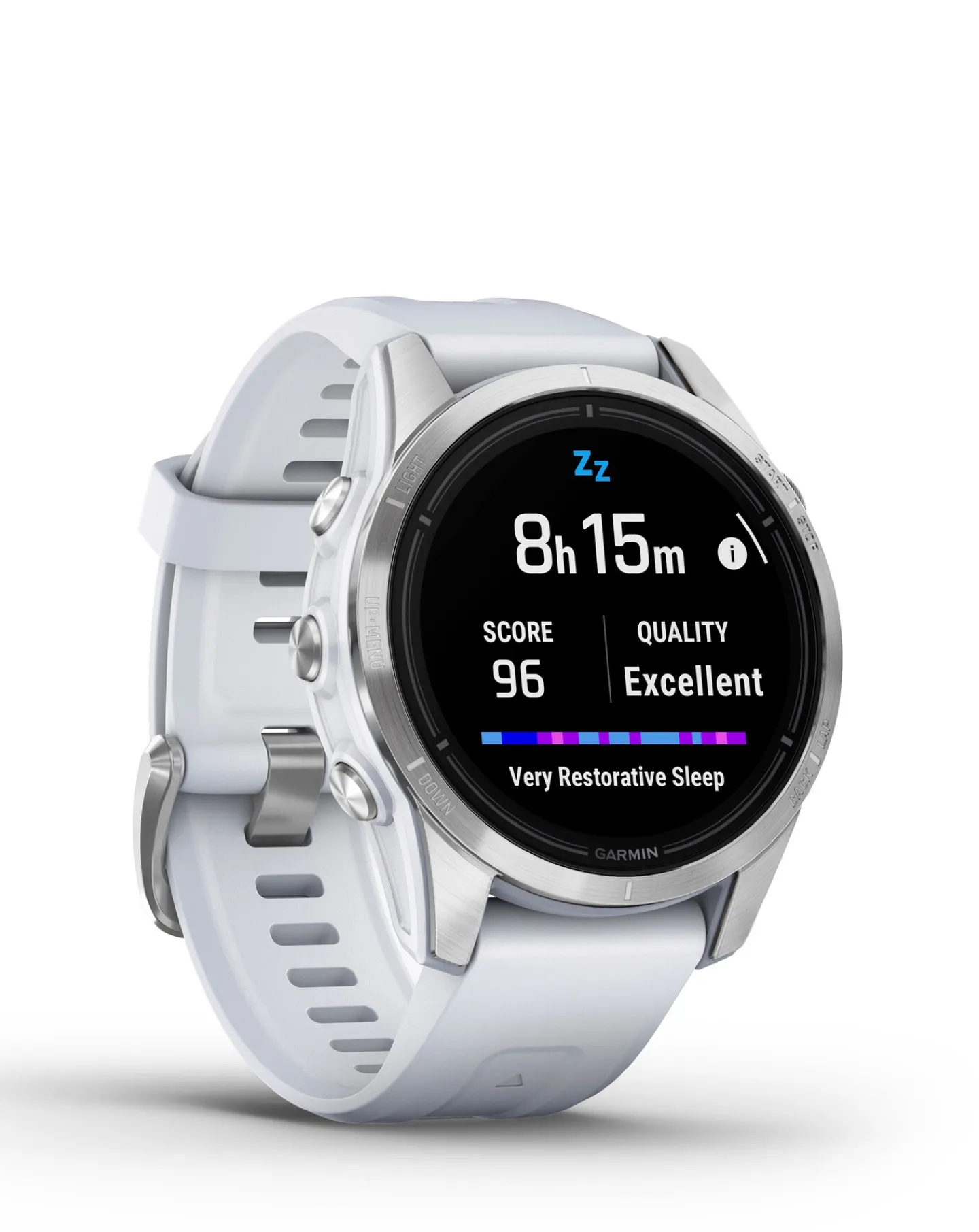Garmin Epix Pro (Gen 2) 42mm Smart Watch - Silver with stone Band