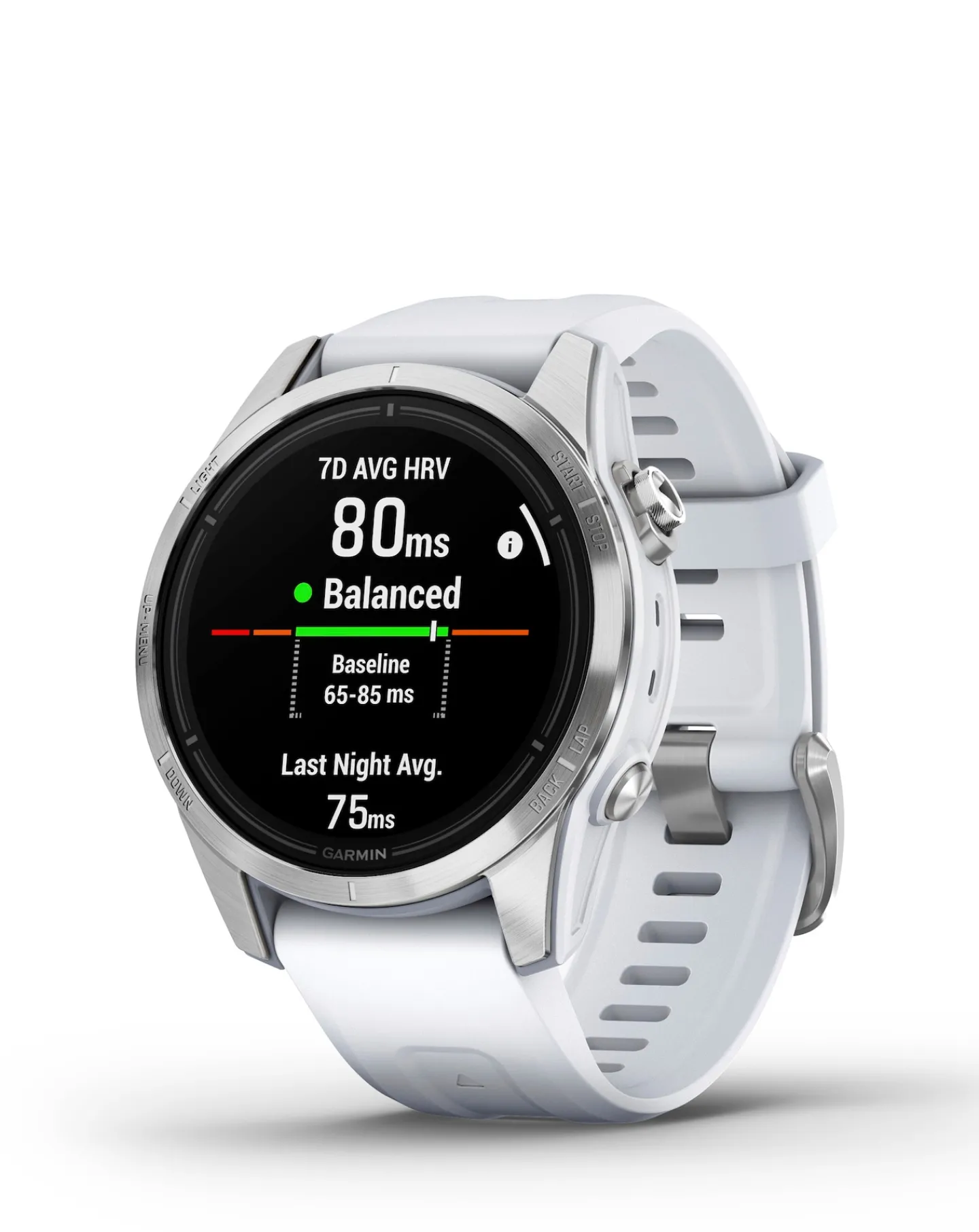 Garmin Epix Pro (Gen 2) 42mm Smart Watch - Silver with stone Band