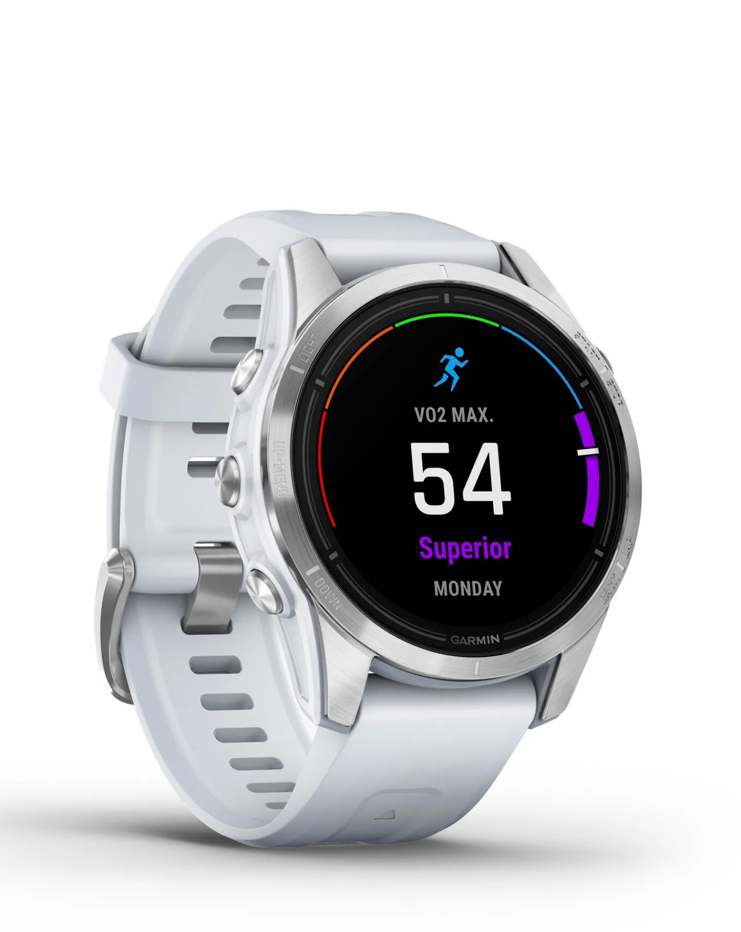 Garmin Epix Pro (Gen 2) 42mm Smart Watch - Silver with stone Band