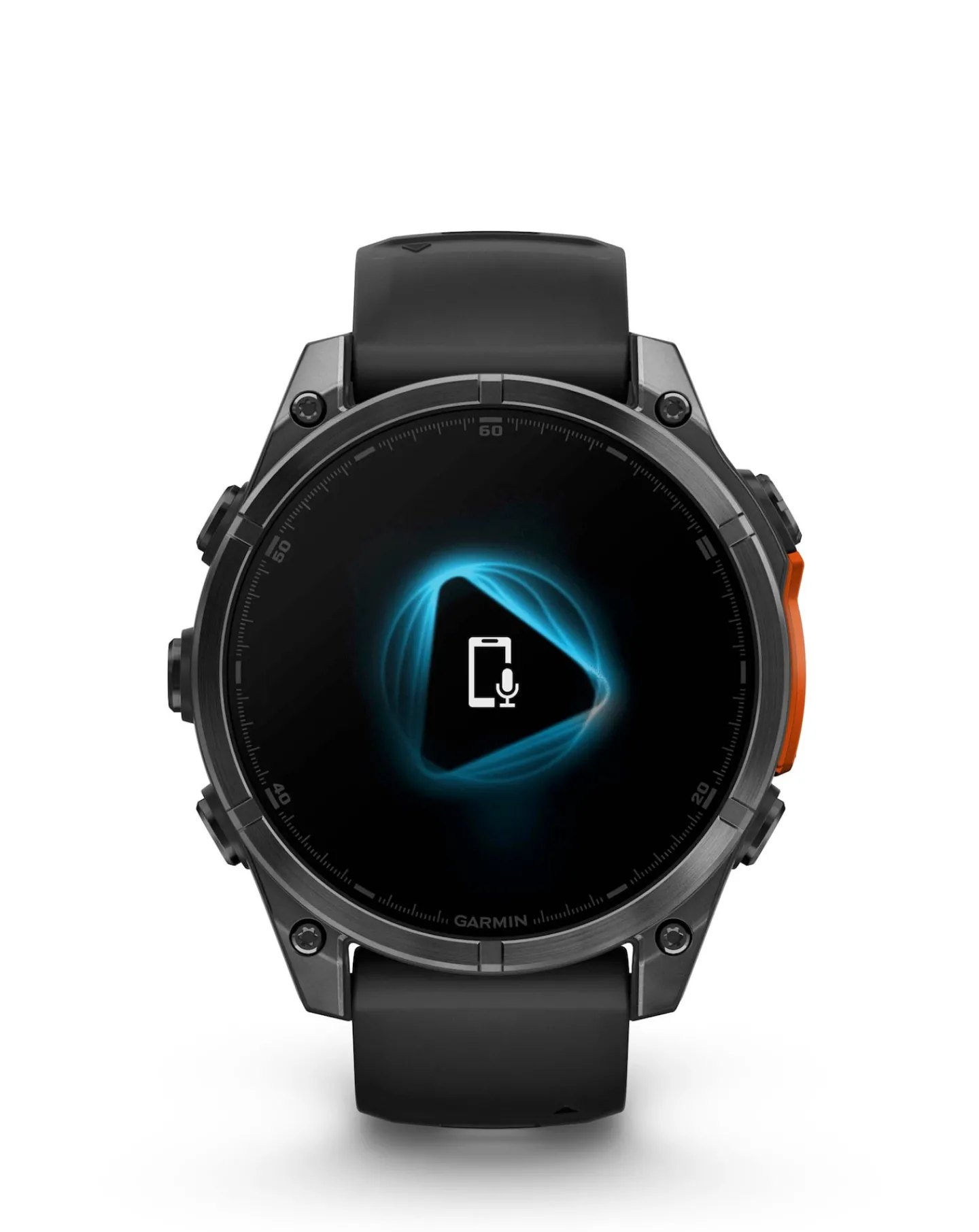 Garmin Fenix 8 47mm Amoled Smart Watch - Slate Grey with Silicone Band