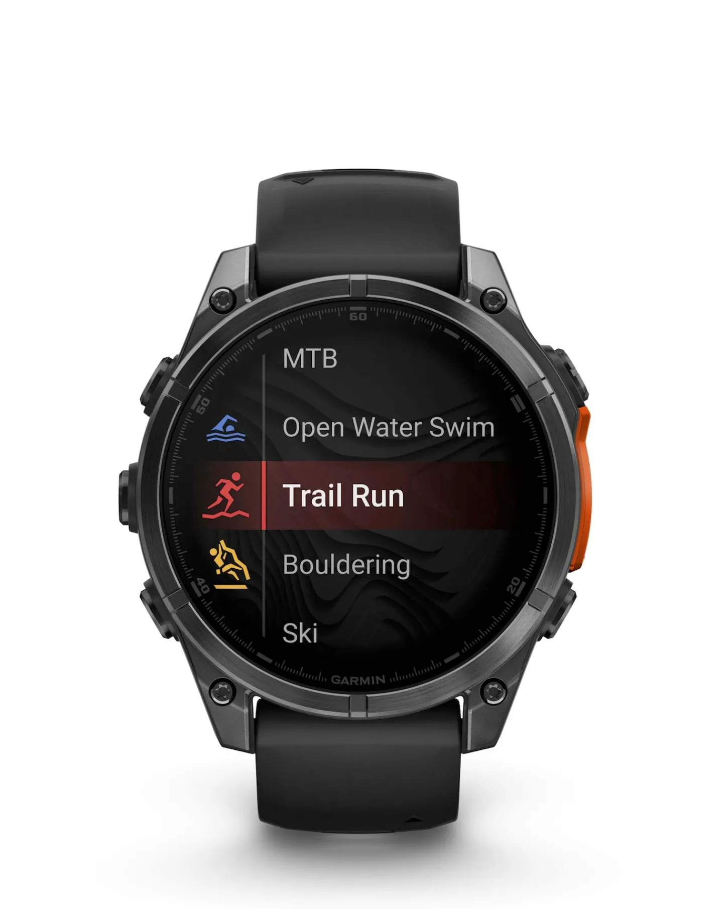 Garmin Fenix 8 47mm Amoled Smart Watch - Slate Grey with Silicone Band