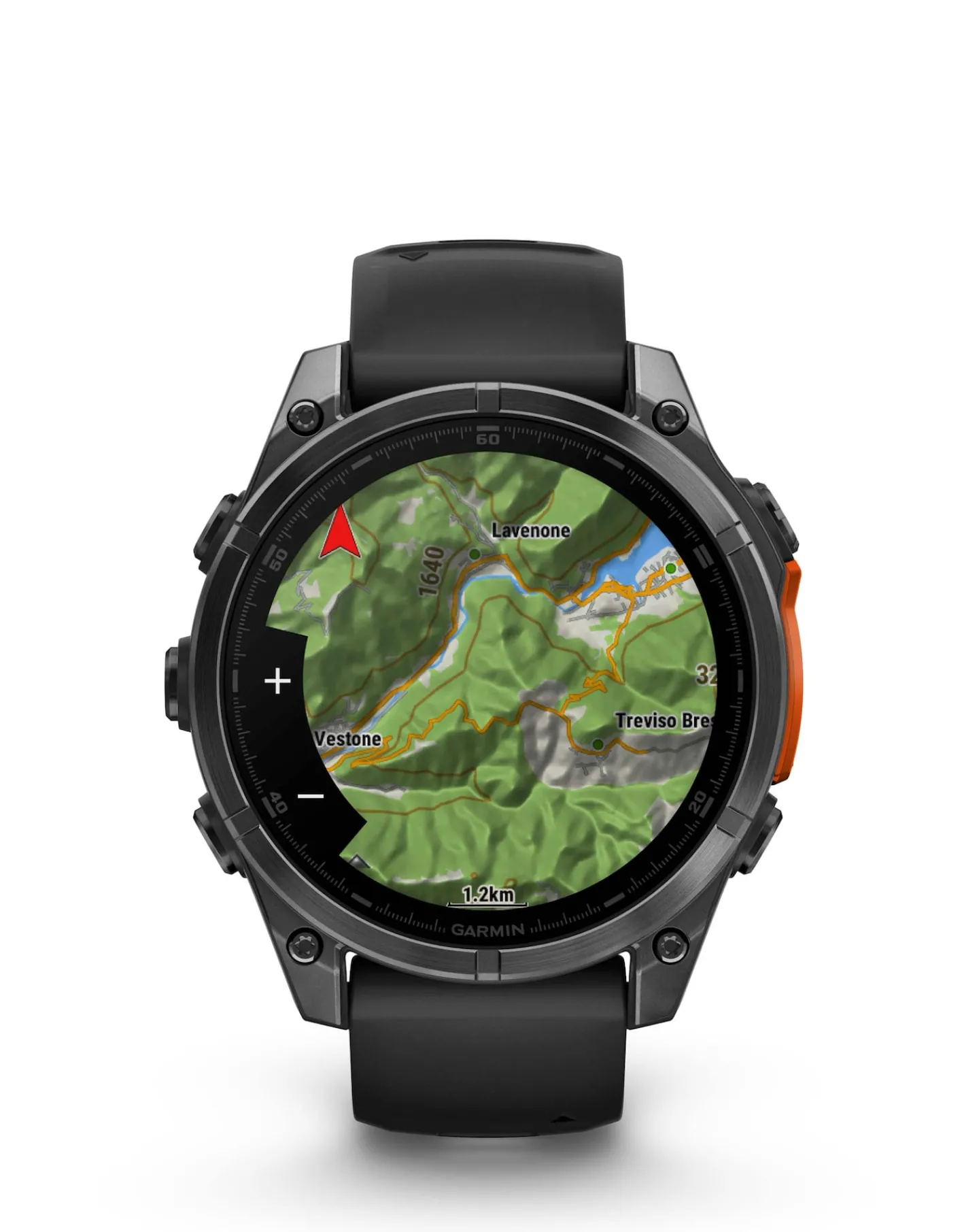 Garmin Fenix 8 47mm Amoled Smart Watch - Slate Grey with Silicone Band