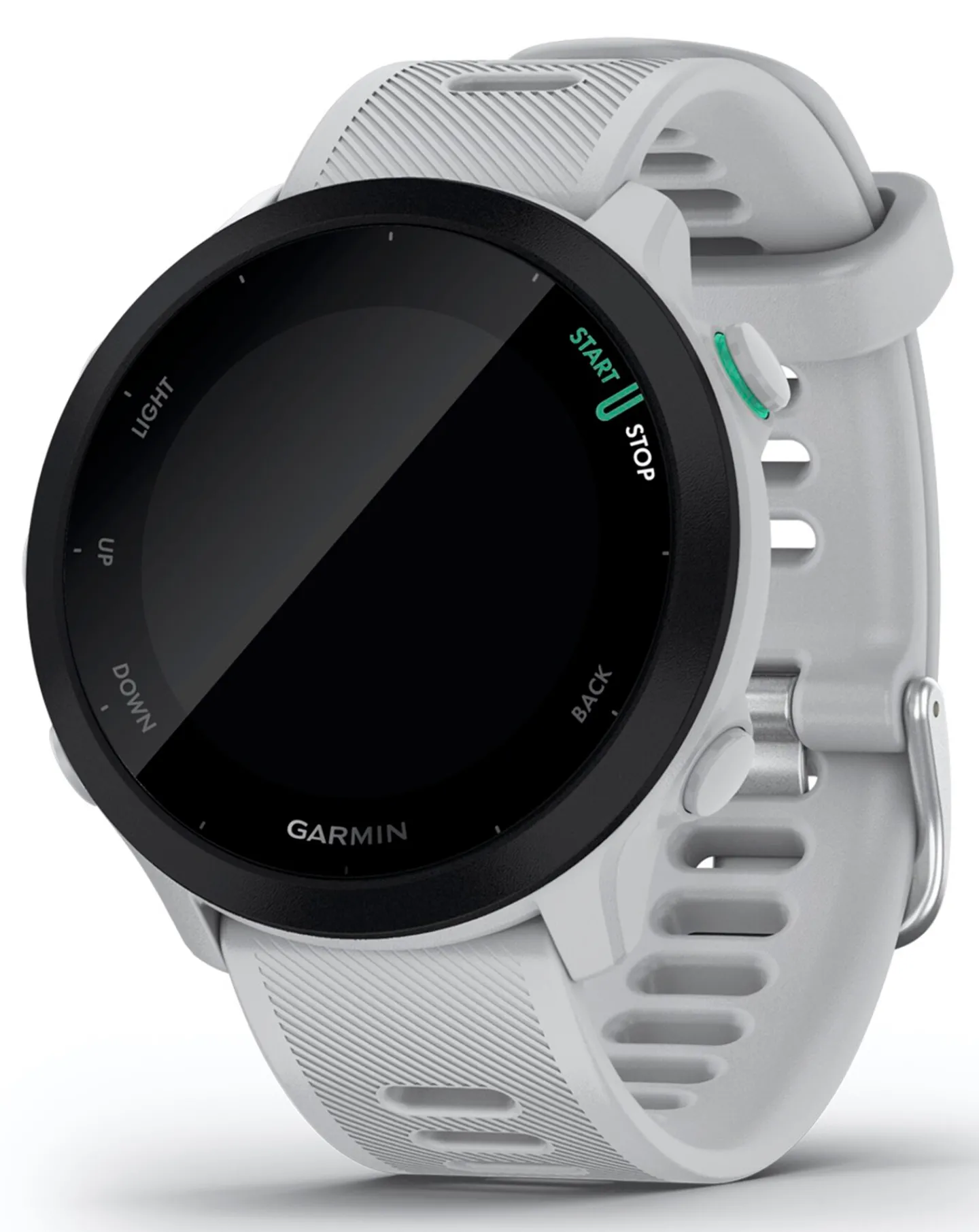Garmin Forerunner 55 GPS Running Smart Watch - White