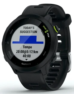 Garmin Forerunner 55 GPS Running Smart Watch - Black