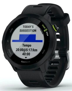 Garmin Forerunner 55 GPS Running Smart Watch - Black