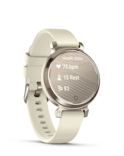 Garmin Lily 2 Smart Watch - Gold with Coconut Silicone Band