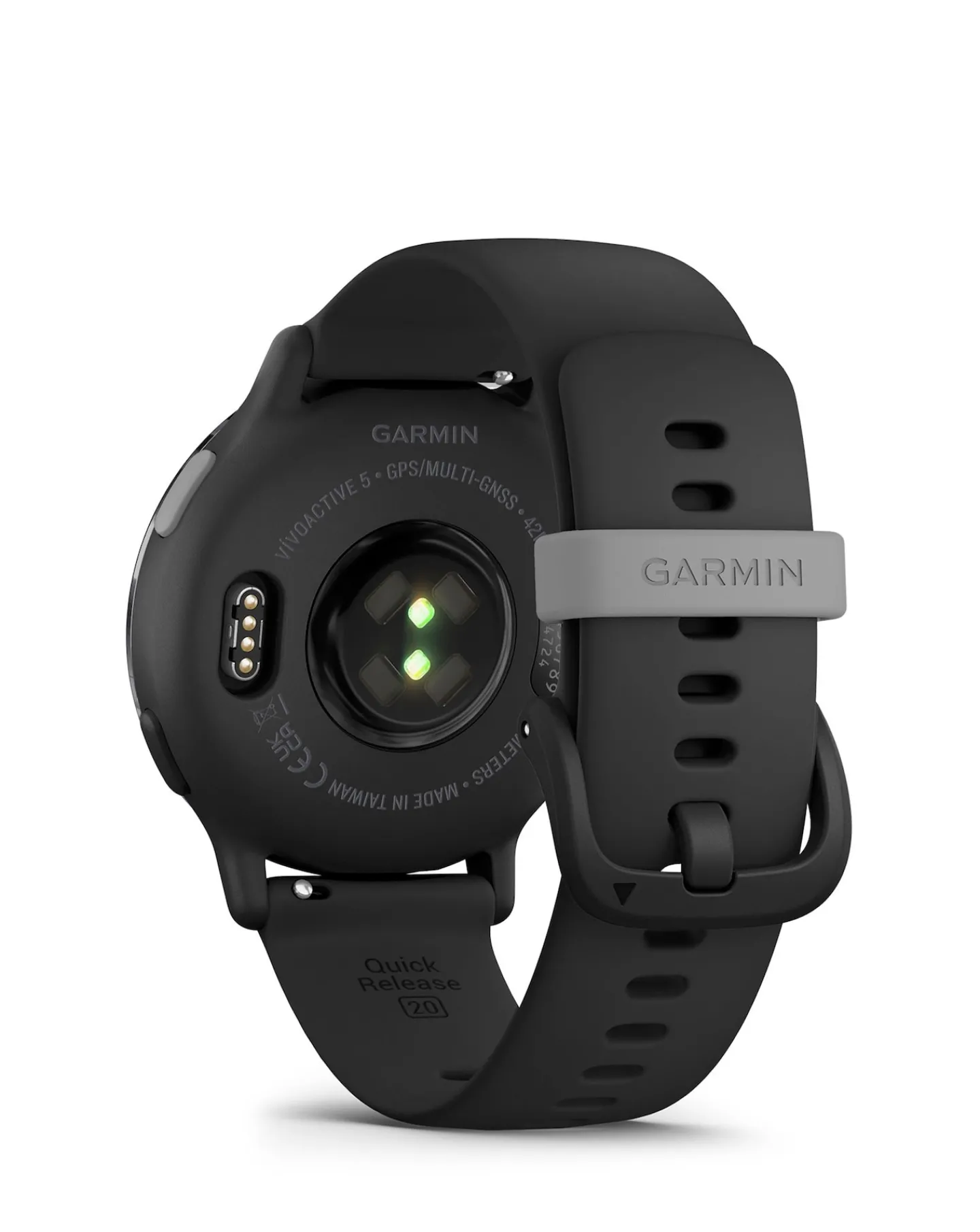 Garmin Vivoactive 5 Smart Watch - Slate & Black with SIlicone Band