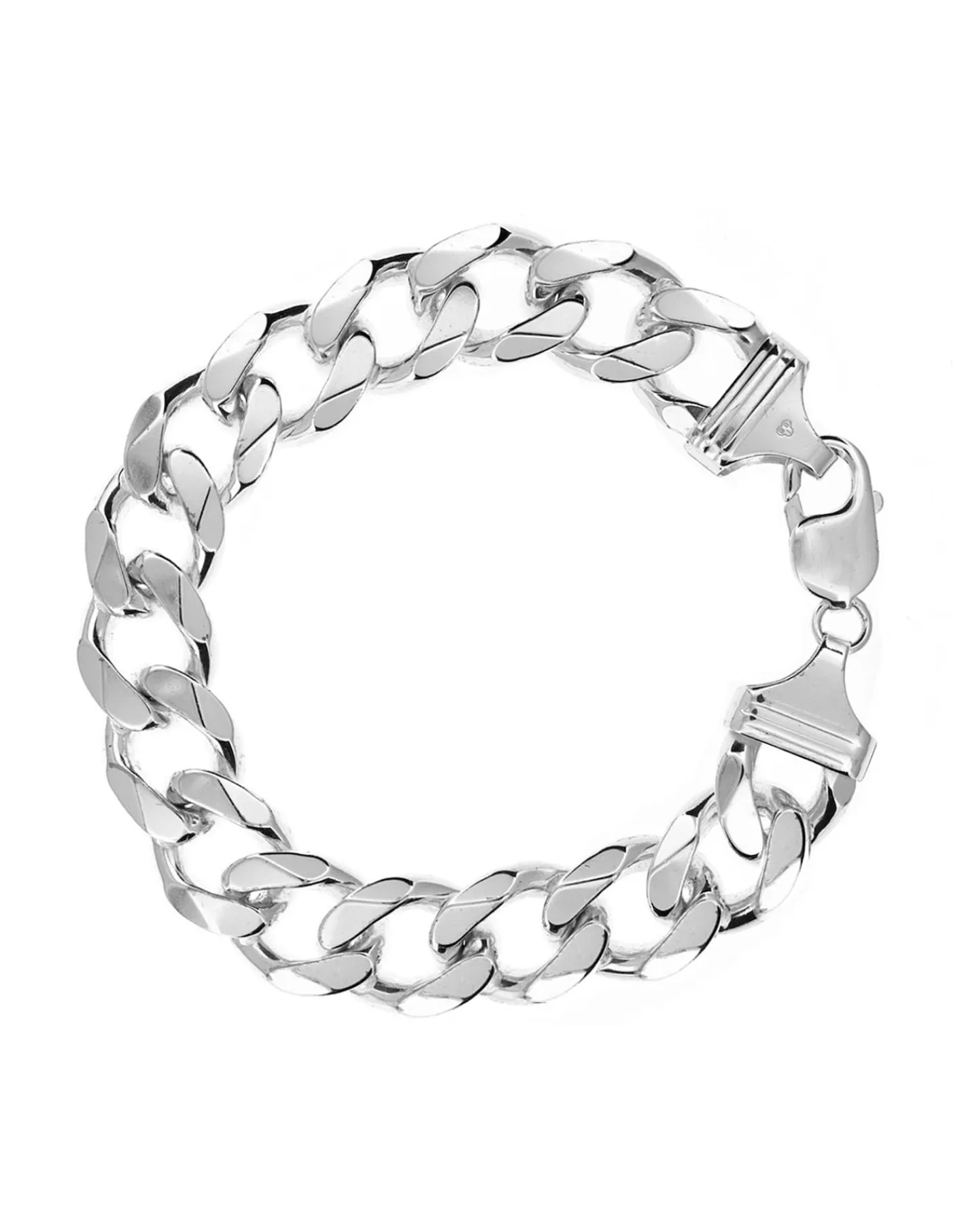 iJewel Gents Sterling Silver 2oz Bracelet