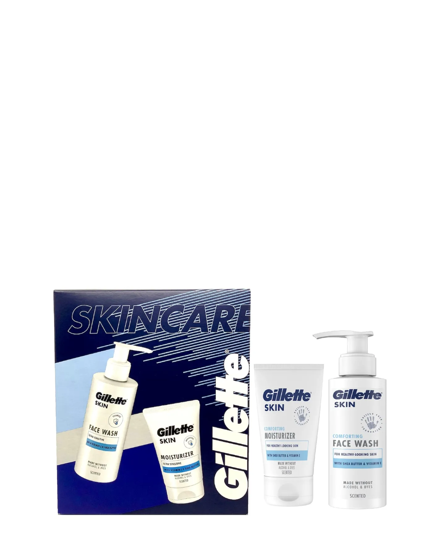 Gillette Skin Wash, Moisturiser Duo