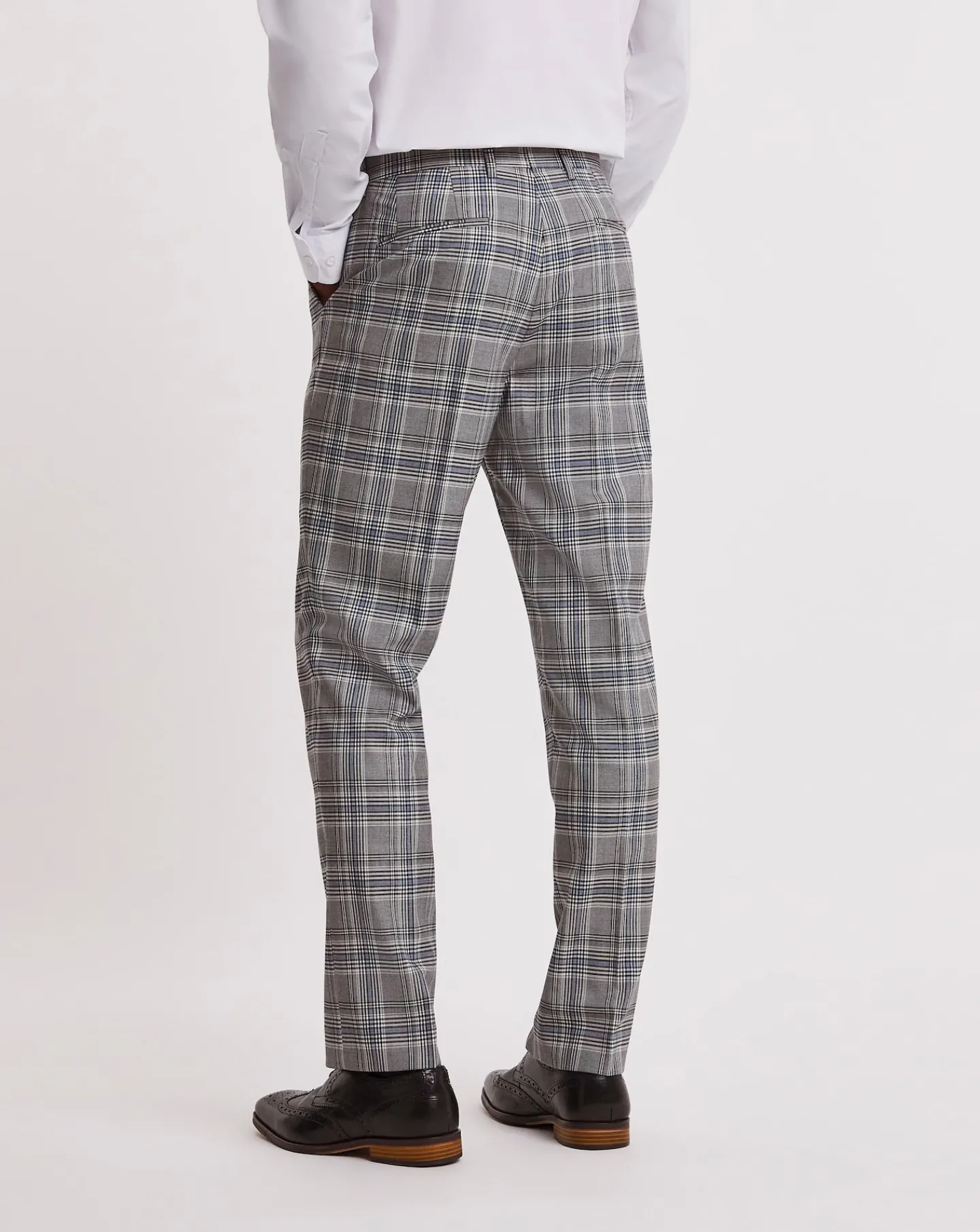 Jacamo Check Regular Fit Suit Trouser