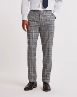 Jacamo Check Regular Fit Suit Trouser