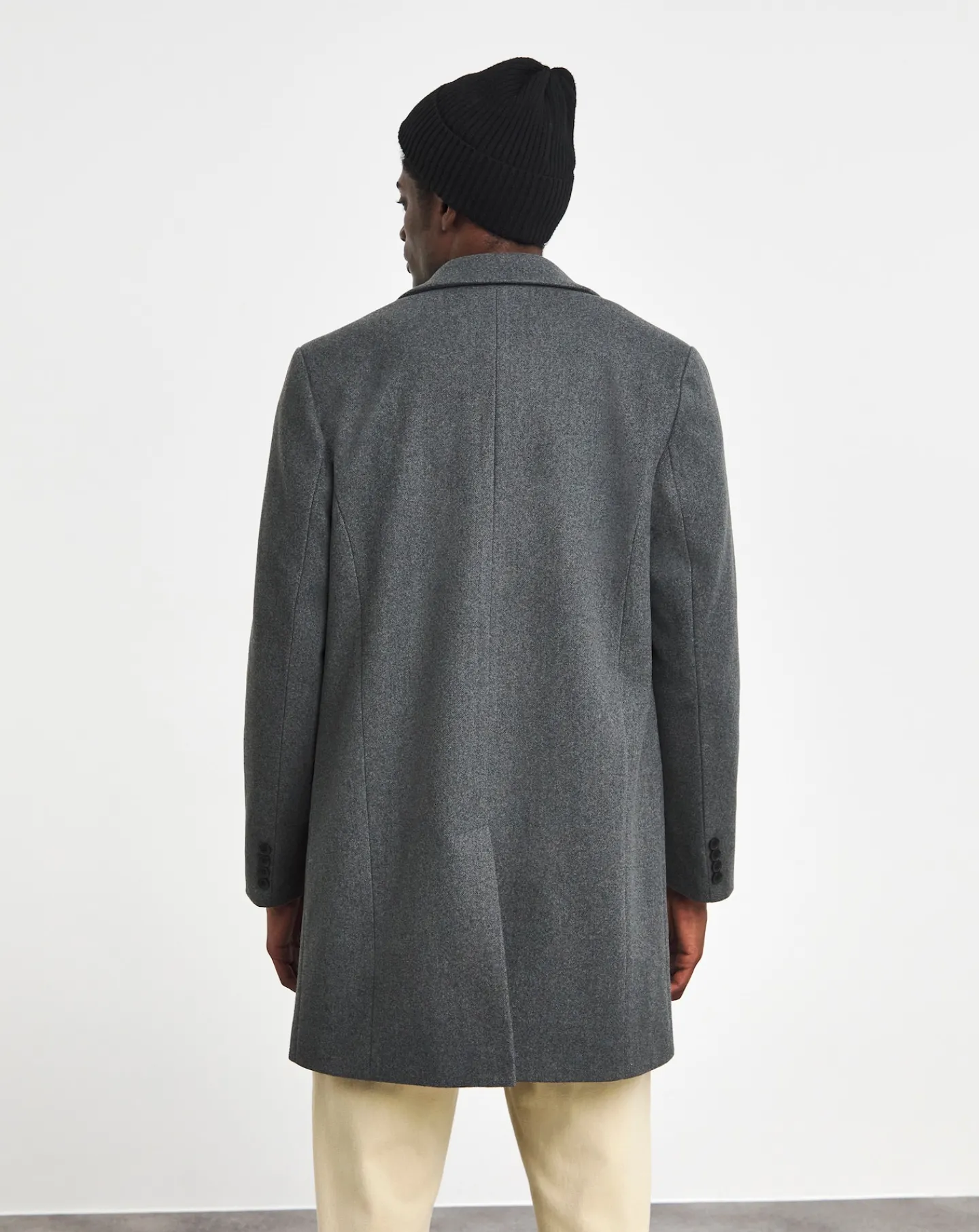 Jacamo Faux Wool Overcoat