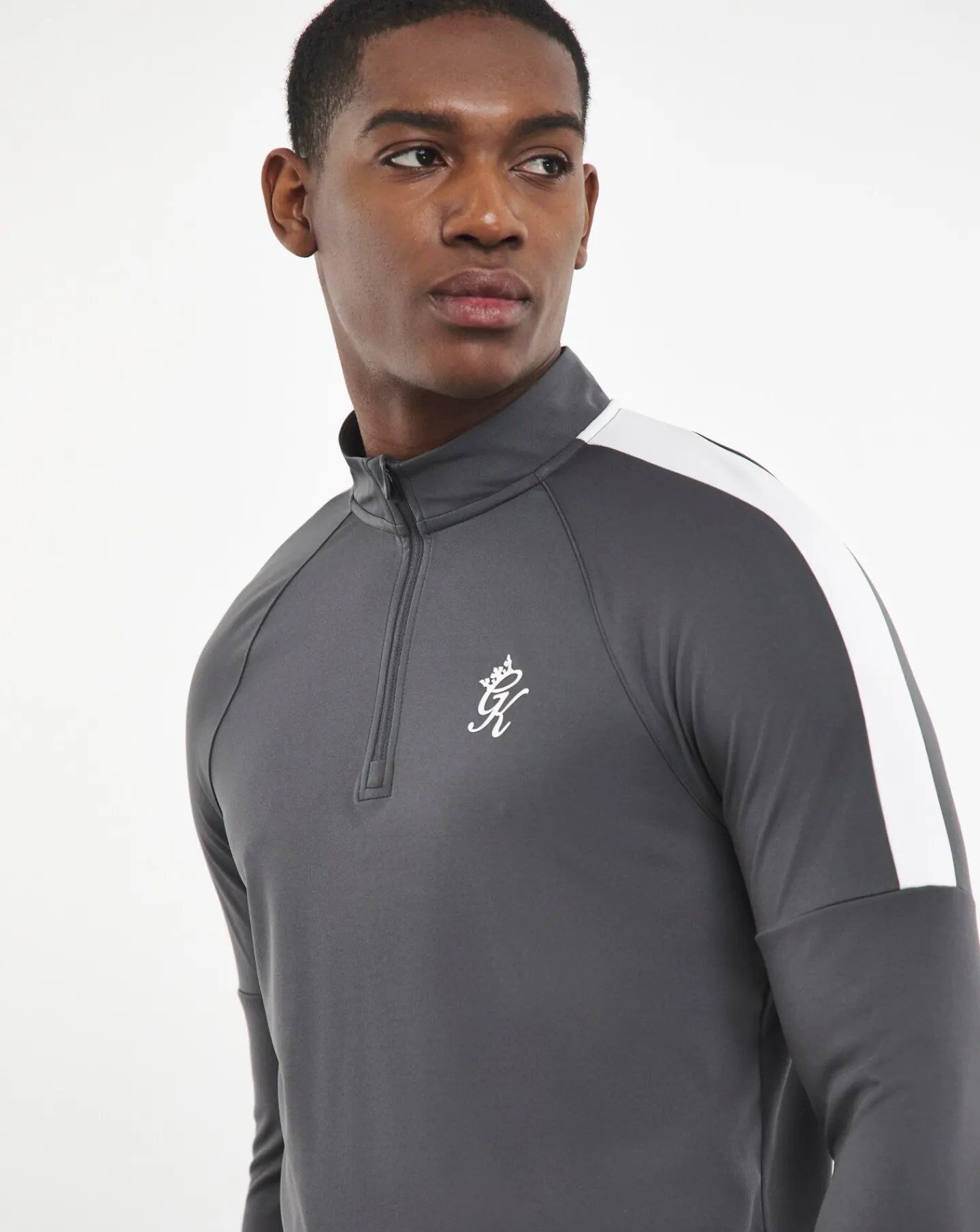 Gym King Core Plus Poly Funnel 1/4 Zip Top