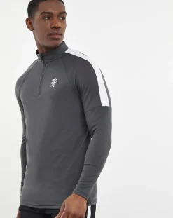 Gym King Core Plus Poly Funnel 1/4 Zip Top