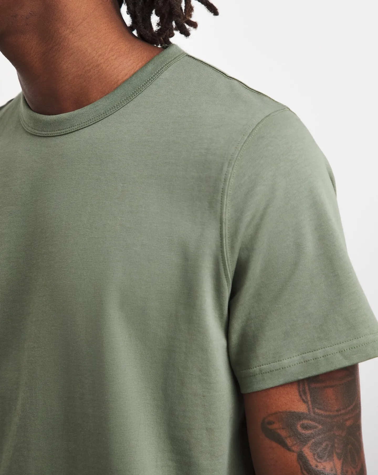 Jacamo Heavyweight Crew Neck T-Shirt Long