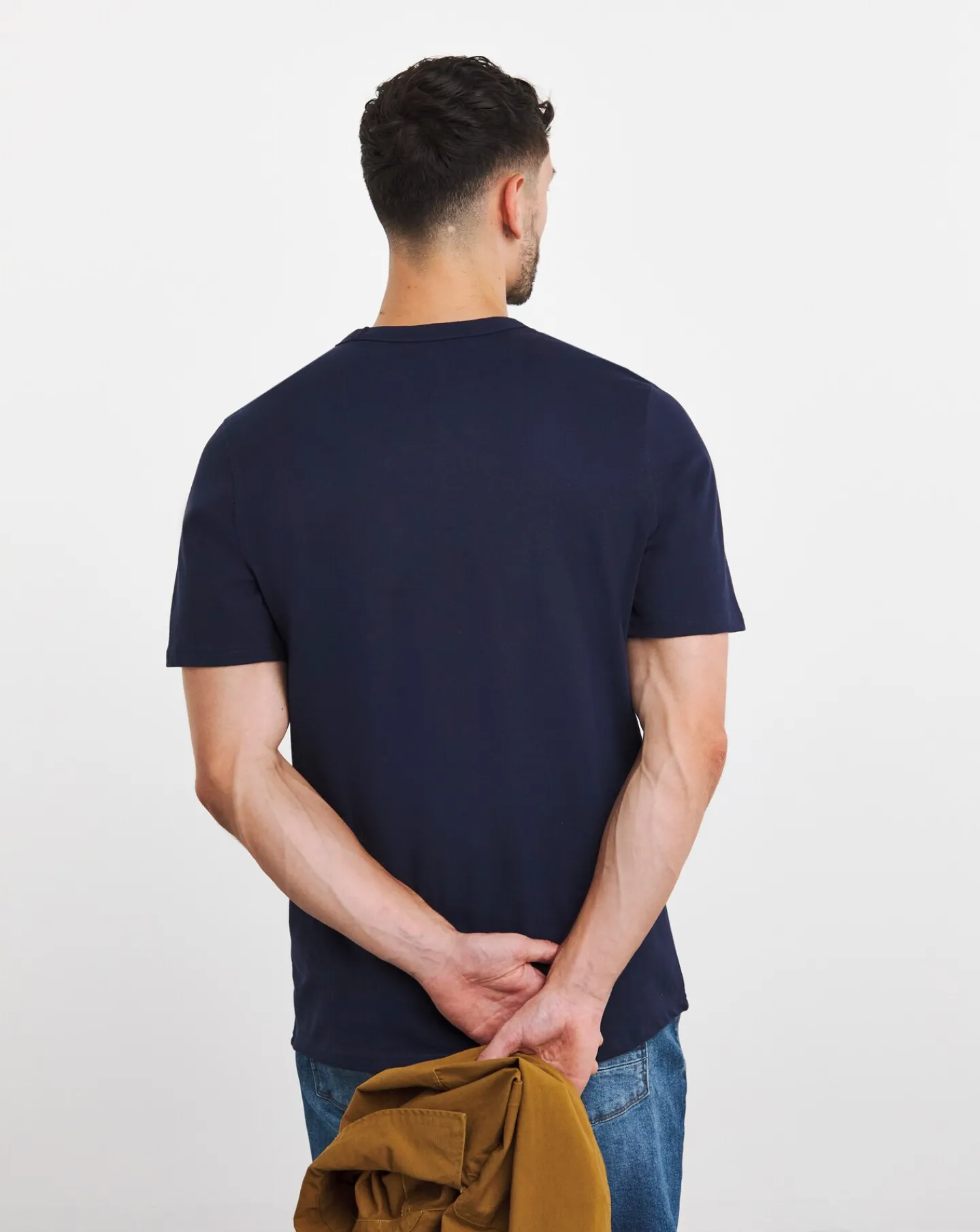 Jacamo Heavyweight Crew Neck T-Shirt Long