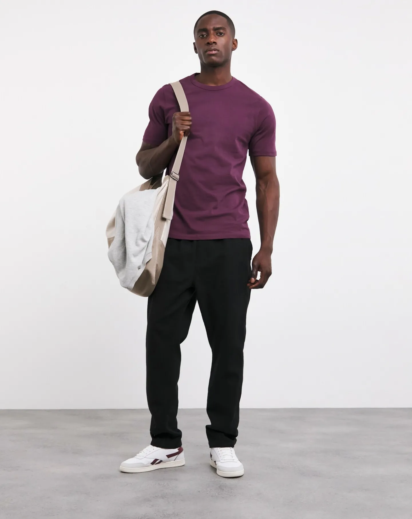 Jacamo Heavyweight Crew Neck T-Shirt Long