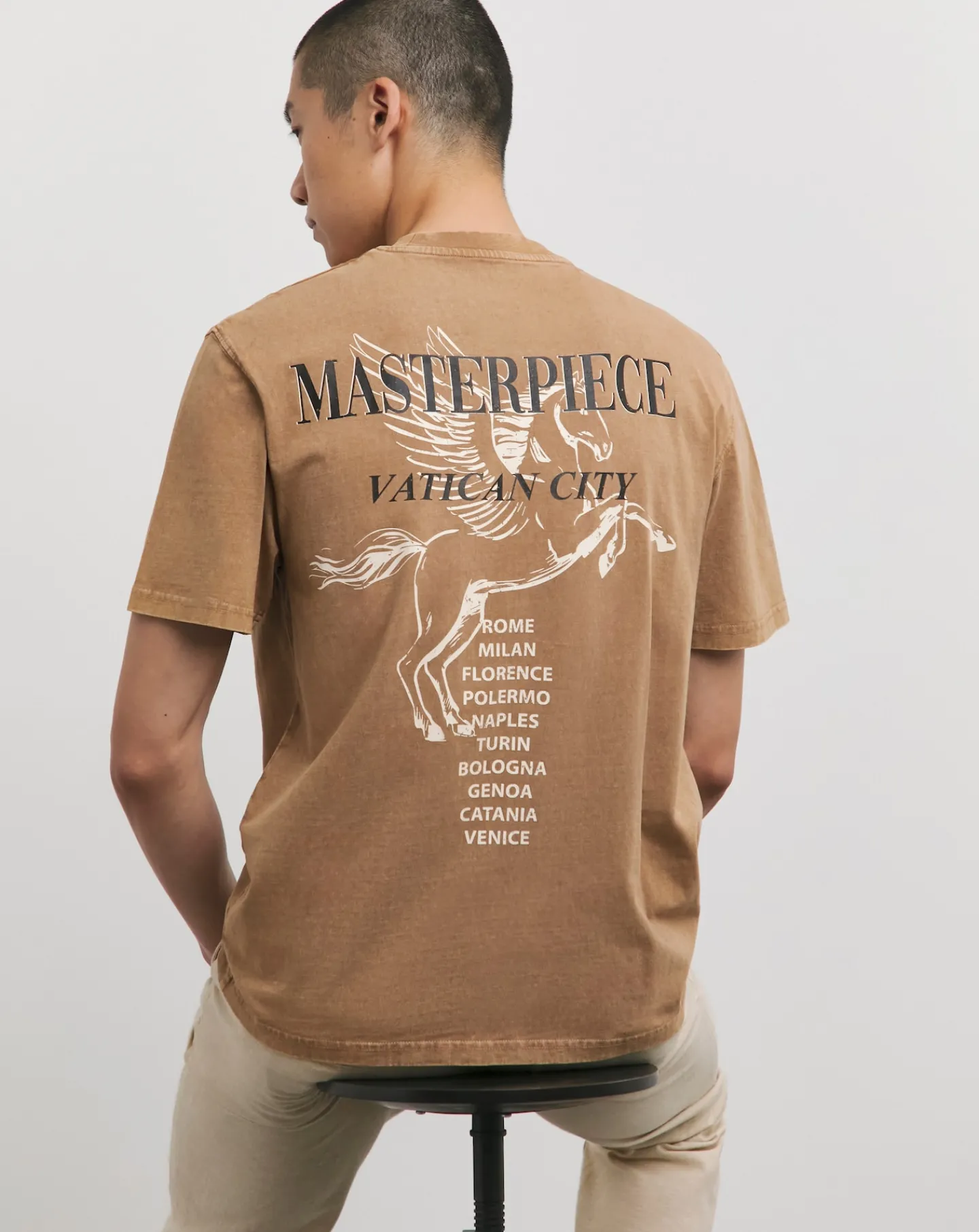 Jacamo Heavyweight Relaxed Dyed Vatican City T