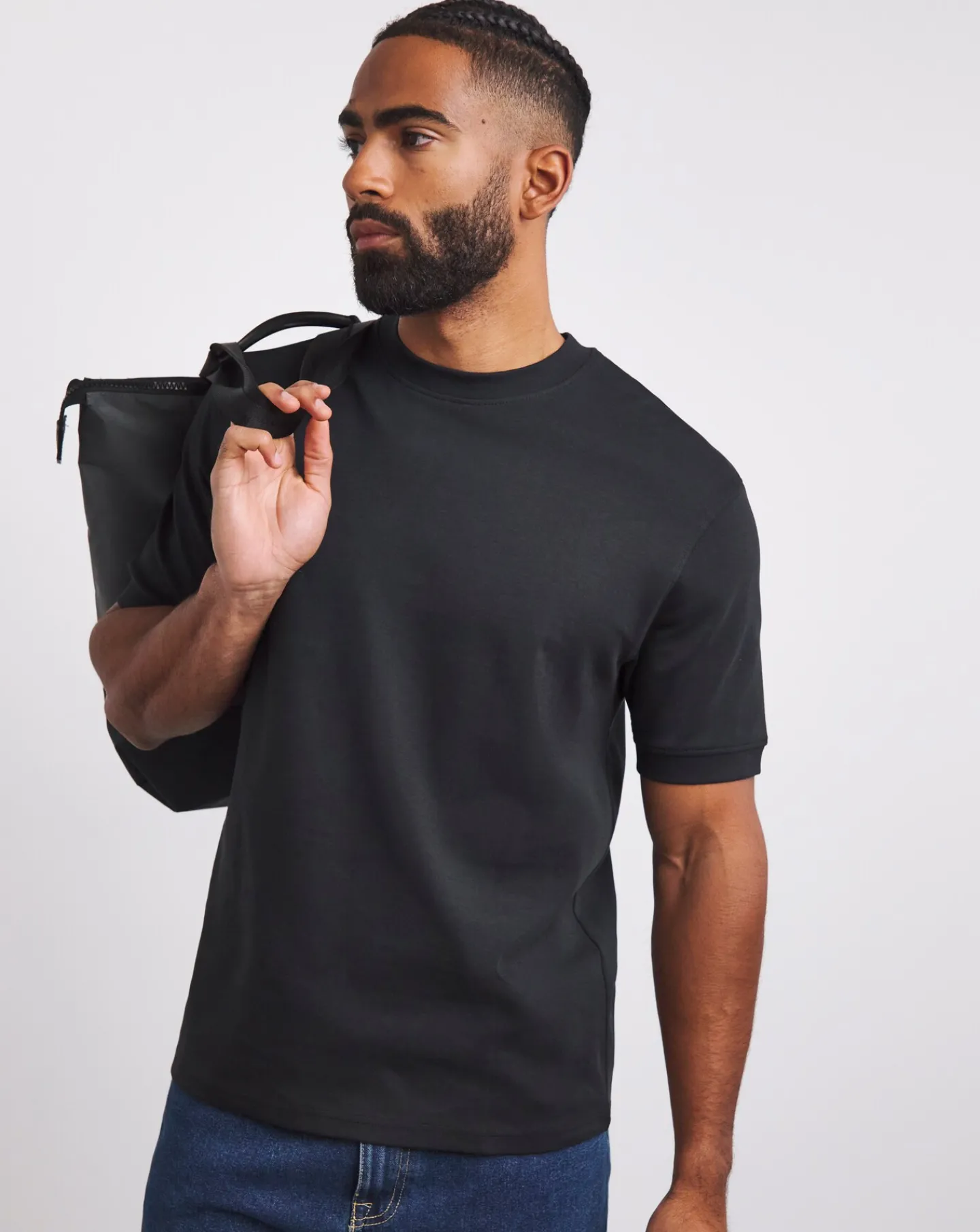 Jacamo Heavyweight Ringer T-Shirt Long