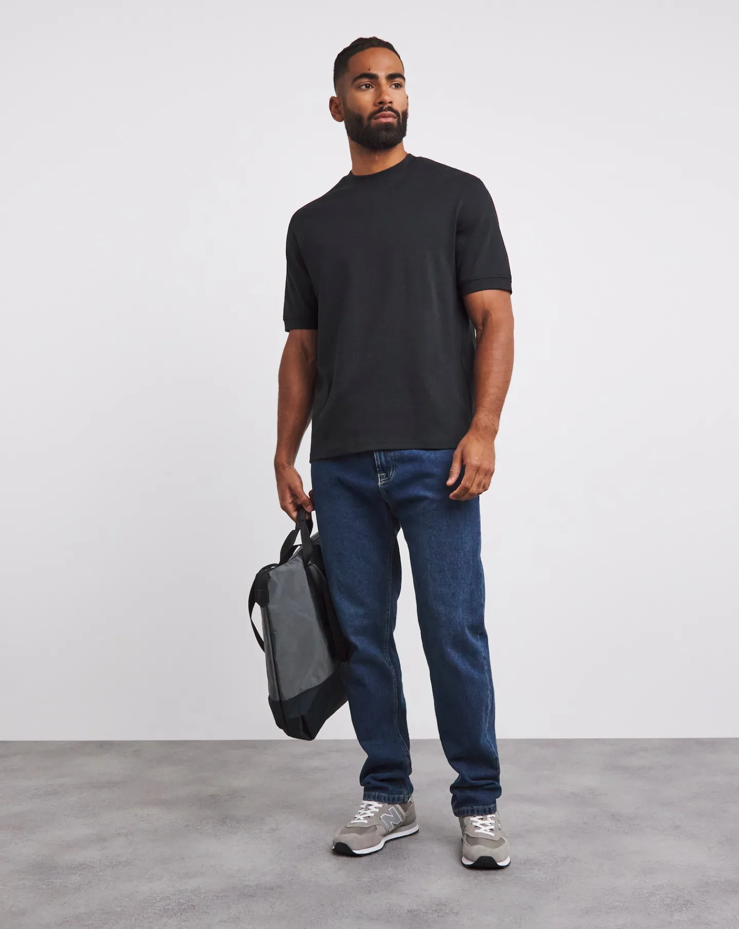 Jacamo Heavyweight Ringer T-Shirt Long
